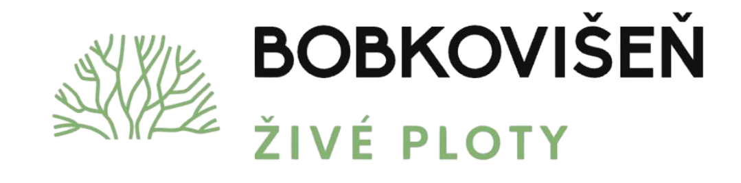 Bobkovišeň živé ploty Logo